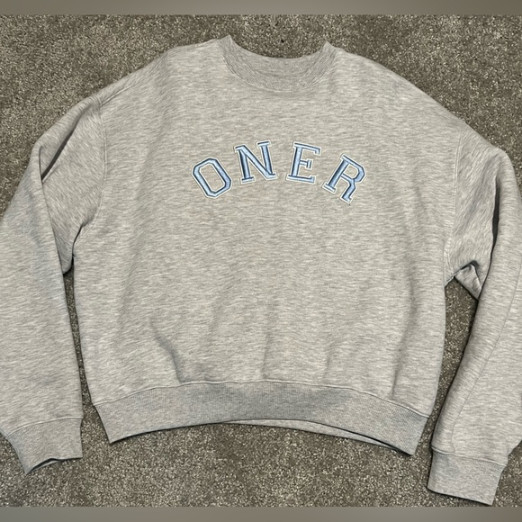 All Day Varsity Oversized Sweatshirt - Picture 3 of 4